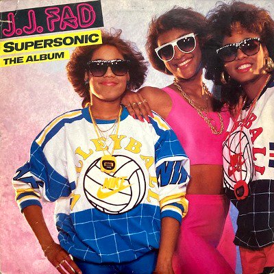 J.J. FAD - SUPERSONIC - THE ALBUM (LP) (VG/VG)