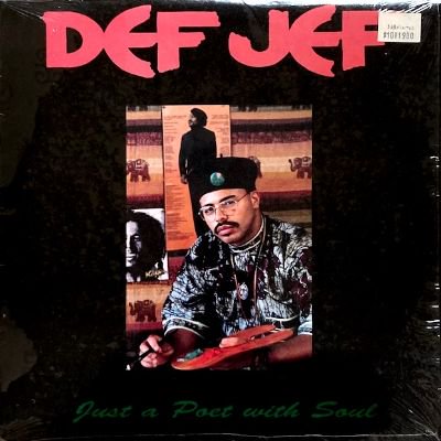 DEF JEF - JUST A POET WITH SOUL (LP) (VG+/EX)