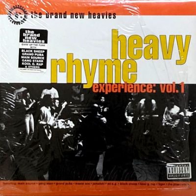 THE BRAND NEW HEAVIES - HEAVY RHYME EXPERIENCE: VOL. 1 (LP) (VG+/VG+)