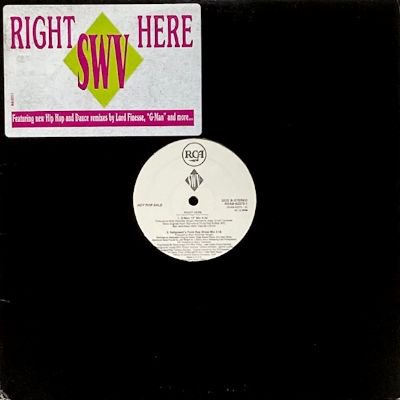 SWV - RIGHT HERE (REMIXES) (12) (VG+/VG+)
