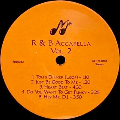 V.A. - R&B ACCAPELLA (LP) (VG+)