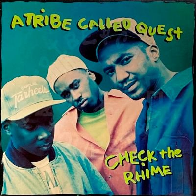 <img class='new_mark_img1' src='https://img.shop-pro.jp/img/new/icons5.gif' style='border:none;display:inline;margin:0px;padding:0px;width:auto;' />A TRIBE CALLED QUEST - CHECK THE RHIME (12) (UK) (EX/VG+)