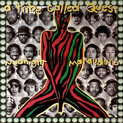 A TRIBE CALLED QUEST - MIDNIGHT MARAUDERS (LP) (UK) (G/VG+)