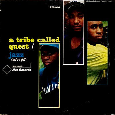 A TRIBE CALLED QUEST - JAZZ(WE'VE GOT) / BUGGIN' OUT (12) (VG+/VG)