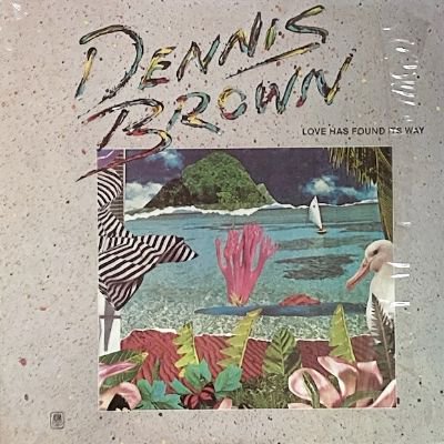DENNIS BROWN - LOVE HAS FOUND ITS WAY (LP) (RE) (VG+/VG+)