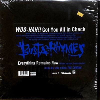 BUSTA RHYMES - WOO-HAH!! GOT YOU ALL IN CHECK (12) (VG+/VG+)