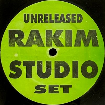 RAKIM - UNRELEASED RAKIM STUDIO SET (12) (VG+)