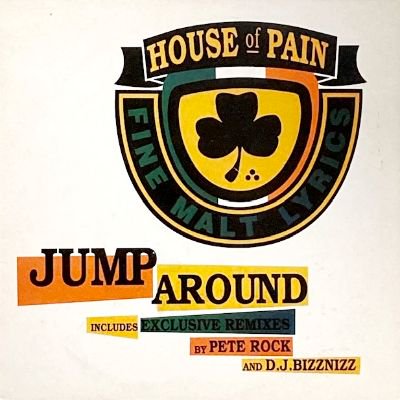<img class='new_mark_img1' src='https://img.shop-pro.jp/img/new/icons5.gif' style='border:none;display:inline;margin:0px;padding:0px;width:auto;' />HOUSE OF PAIN - JUMP AROUND (12) (UK) (VG+/VG+)