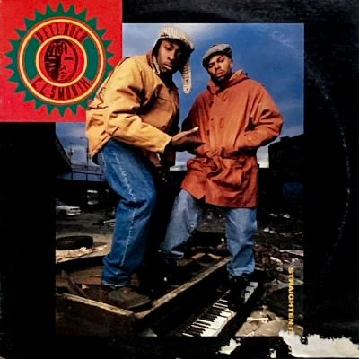 <img class='new_mark_img1' src='https://img.shop-pro.jp/img/new/icons5.gif' style='border:none;display:inline;margin:0px;padding:0px;width:auto;' />PETE ROCK & CL SMOOTH - STRAIGHTEN IT OUT (12) (VG+/VG)