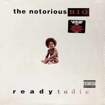 THE NOTORIOUS B.I.G. - READY TO DIE (LP) (VG+/VG+)