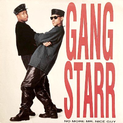 GANG STARR - NO MORE MR. NICE GUY (LP) (DE) (VG+/VG+)