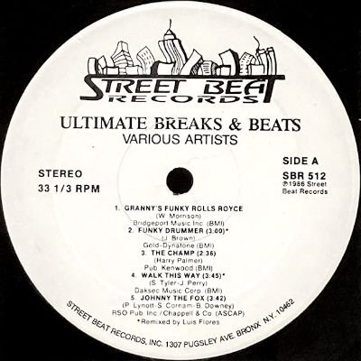 V.A. - ULTIMATE BREAKS & BEATS (SBR 512) (LP) (VG)