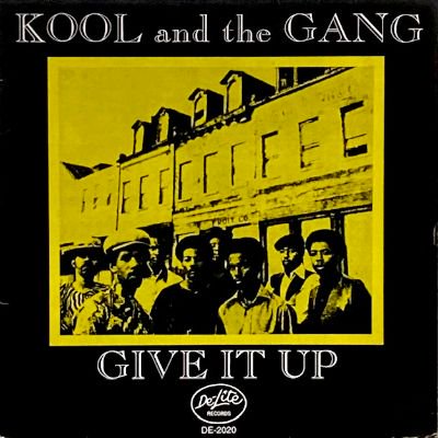 KOOL AND THE GANG - GIVE IT UP (LP) (VG+/VG+)