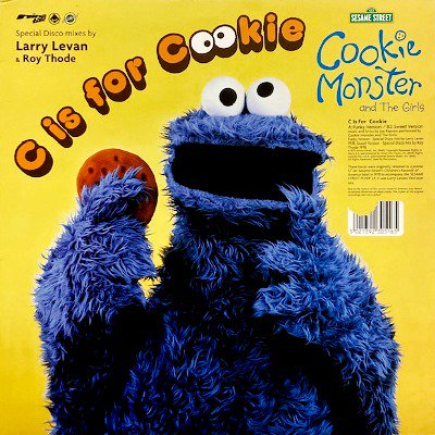 COOKIE MONSTER & THE GIRLS / POINTER SISTERS - C IS FOR COOKIE / PINBALL NUMBER COUNT (12) (EX/VG+)