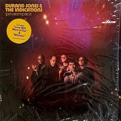 DURAND JONES & THE INDICATIONS - PRIVATE SPACE (LP) (EX/EX)