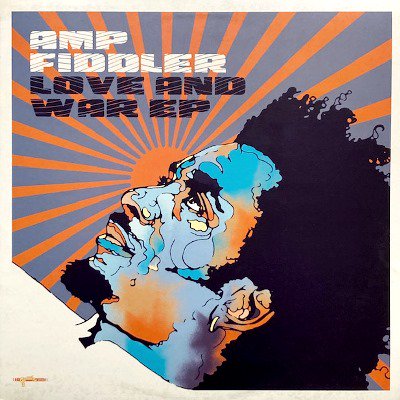 AMP FIDDLER - LOVE AND WAR EP (12) (VG+/VG+)