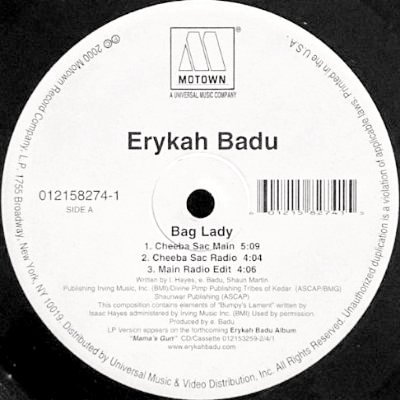 ERYKAH BADU - BAG LADY (12) (EX)