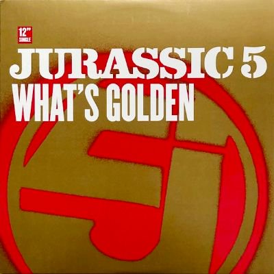 <img class='new_mark_img1' src='https://img.shop-pro.jp/img/new/icons5.gif' style='border:none;display:inline;margin:0px;padding:0px;width:auto;' />JURASSIC 5 - WHAT'S GOLDEN (12) (VG+/VG+)