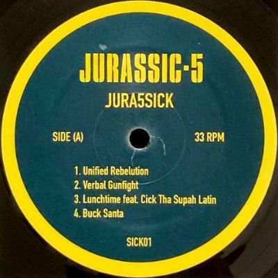 JURASSIC 5 - JURA5SICK (LP) (VG)