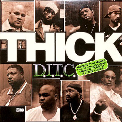 D.I.T.C. - THICK (12) (TOMMY BOY) (VG+/VG+)