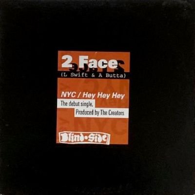 2 FACE - NYC / HEY HEY HEY (12) (VG+/VG+)