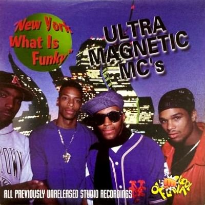 ULTRAMAGNETIC MC'S - NEW YORK WHAT IS FUNKY (LP) (VG+/VG+)