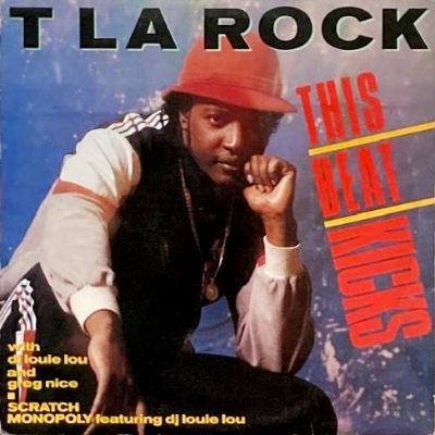 T LA ROCK - THIS BEAT KICKS (12) (VG/VG+)