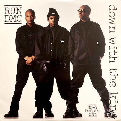RUN-D.M.C. - DOWN WITH THE KING (LP) (VG+/VG+)