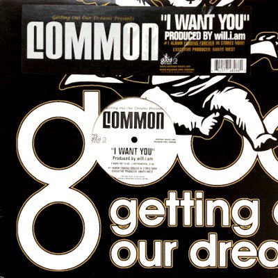 COMMON - I WANT YOU (12) (VG+/VG+)