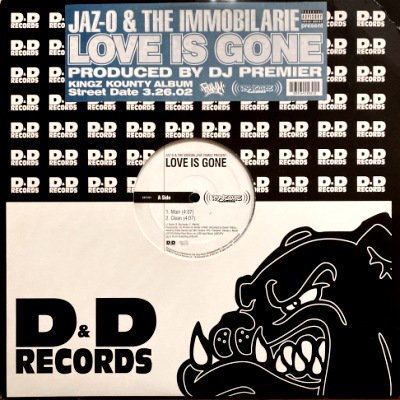 JAZ-O & THE IMMOBILARIE - LOVE IS GONE (12) (VG+/VG+)