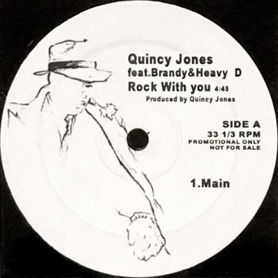 QUINCY JONES - ROCK WITH YOU / HEAVEN'S GIRL (12) (VG)