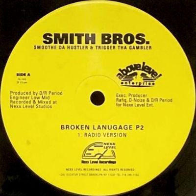 SMITH BROS. - BROKEN LANGUAGE PART 2 (12) (VG+)