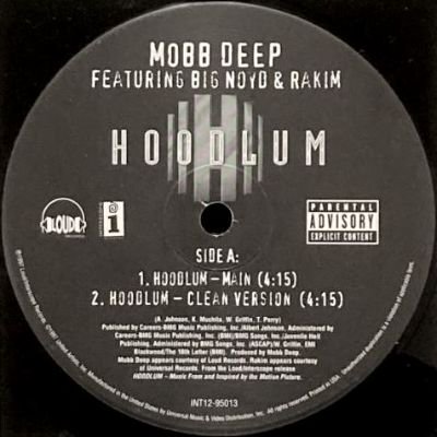 MOBB DEEP - HOODLUM (12) (VG+/VG+)