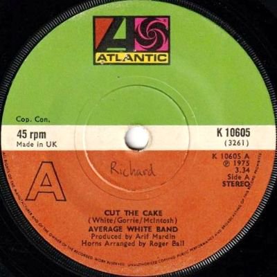 AVERAGE WHITE BAND - CUT THE CAKE (7) (UK) (VG+)