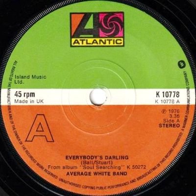 AVERAGE WHITE BAND - EVERYBODY'S DARLING (7) (UK) (VG)