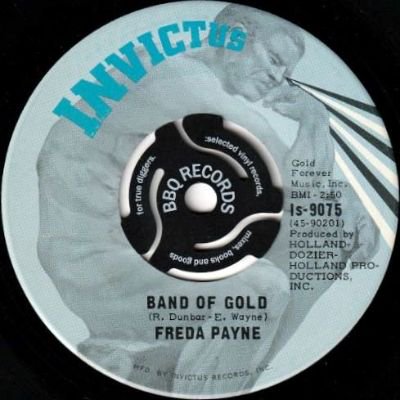 FREDA PAYNE - BAND OF GOLD / THE EASIEST WAY TO FALL (7) (EX)