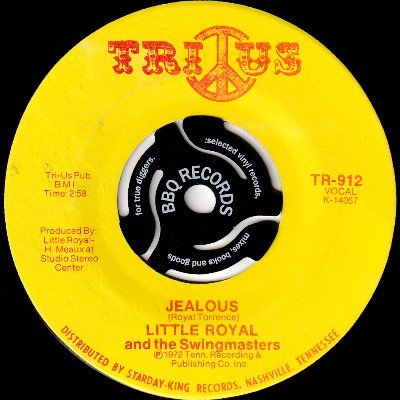 LITTLE ROYAL - JEALOUS / RAZOR BLADE (7) (VG+)