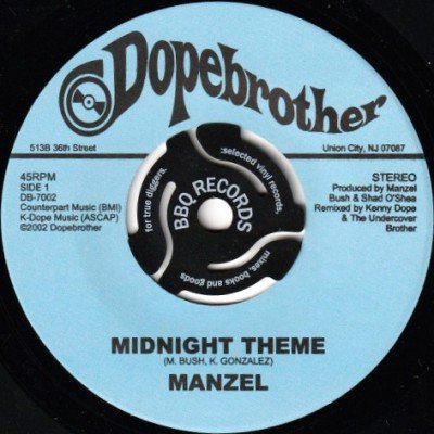 MANZEL - MIDNIGHT THEME (7) (RE) (VG+)