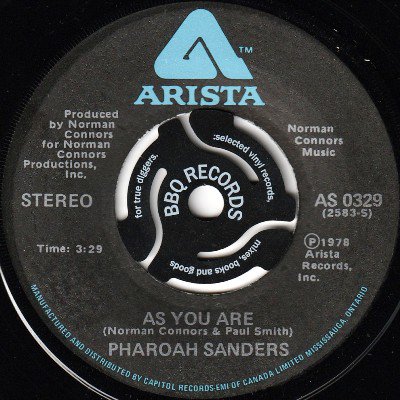 PHAROAH SANDERS - AS YOU ARE (7) (VG+)