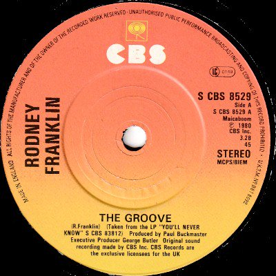 <img class='new_mark_img1' src='https://img.shop-pro.jp/img/new/icons5.gif' style='border:none;display:inline;margin:0px;padding:0px;width:auto;' />RODNEY FRANKLIN - THE GROOVE (7) (VG+/VG+)
