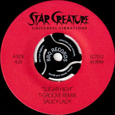 SAUCY LADY - SUGAR HIGH (T-GROOVE REMIX) (7) (VG+)