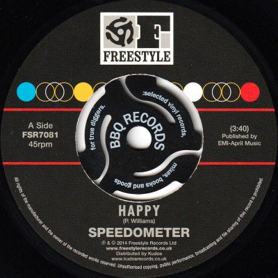 SPEEDOMETER - HAPPY (7) (VG+)