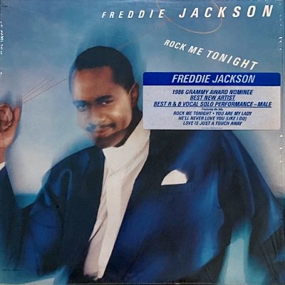 FREDDIE JACKSON - ROCK ME TONIGHT (LP) (VG+/EX)