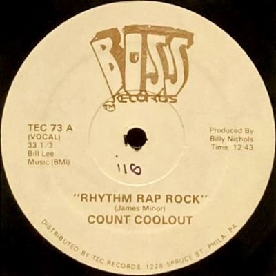 COUNT COOLOUT - RHYTHM RAP ROCK (12) (VG+)