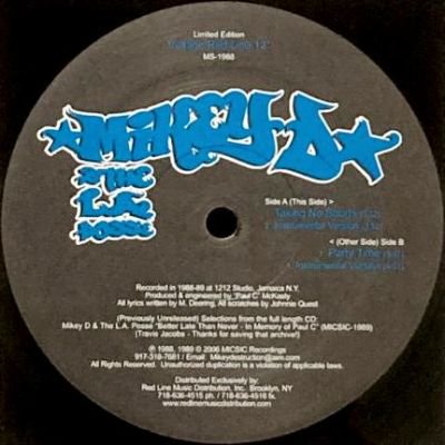 MIKEY D & THE LA POSSE - TAKING NO SHORTS / PARTY TIME (12) (EX)