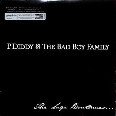 <img class='new_mark_img1' src='https://img.shop-pro.jp/img/new/icons5.gif' style='border:none;display:inline;margin:0px;padding:0px;width:auto;' />P. DIDDY & THE BAD BOY FAMILY - THE SAGA CONTINUES... (LP) (VG+/VG+)