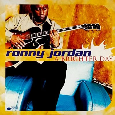 RONNY JORDAN - A BRIGHTER DAY (LP) (VG+/EX)