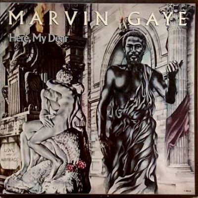 MARVIN GAYE - HERE, MY DEAR (LP) (CA) (VG+/VG+)