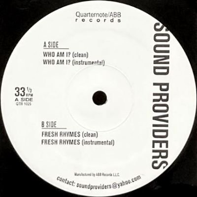 SOUND PROVIDERS - WHO AM I? (12) (EX/EX) - BBQ Records - bbqrecords.jp -