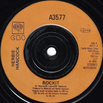 HERBIE HANCOCK - ROCKIT (7) (UK) (VG+/VG)